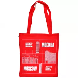Сумка холщовая Совмод  Красная картинка 345193 - МосИгра